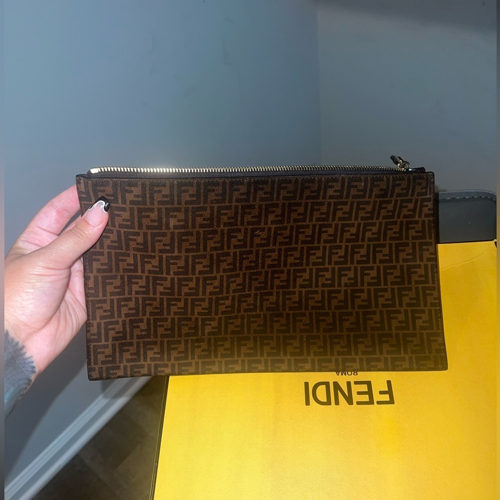 Fendi flat pouch medium